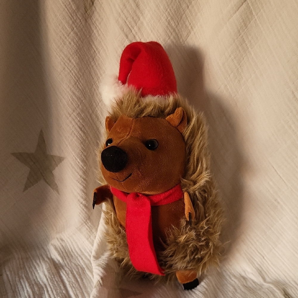 Purdys Chocolatier Hedgehog Philbert Mascot Plush Christmas Collection